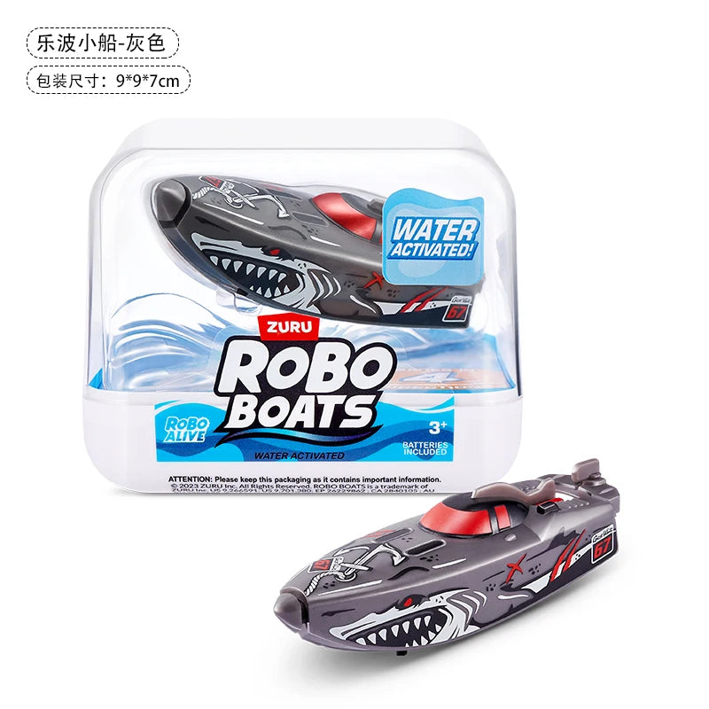 Zuru Robo Electronic Simulation Bath Toys Fish Turtle Axolotl Ship Water Playing Pet Toys For Boys Girls Kids Birthday Gifts
