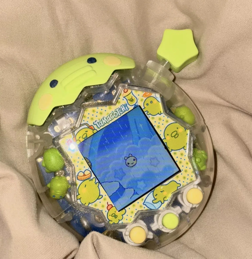 Tamagotchi Paradise Green Diy Green Replacement Shell Protective Case For Digital Pet Toys