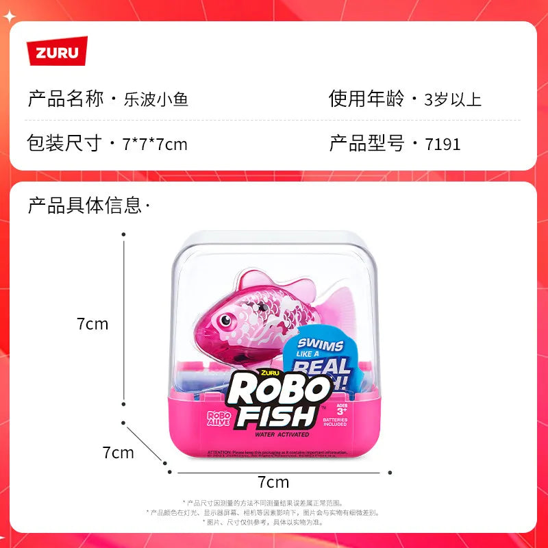 Zuru Robo Electronic Simulation Bath Toys Fish Turtle Axolotl Ship Water Playing Pet Toys For Boys Girls Kids Birthday Gifts
