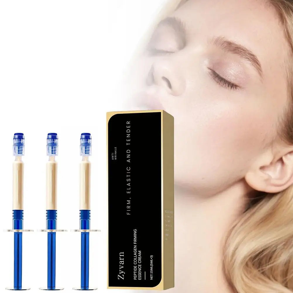 3pcs/Set Double Collagen Firming&lifting Face Cream Deep Moisturizing Brightening Cream Smoothing Repair Cream Korean Skincare
