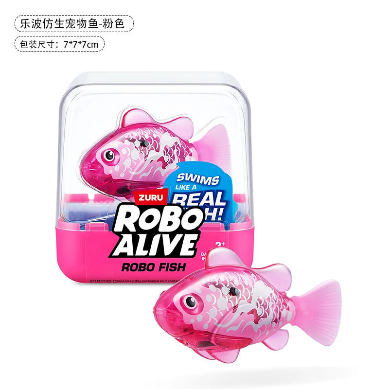 Zuru Robo Electronic Simulation Bath Toys Fish Turtle Axolotl Ship Water Playing Pet Toys For Boys Girls Kids Birthday Gifts