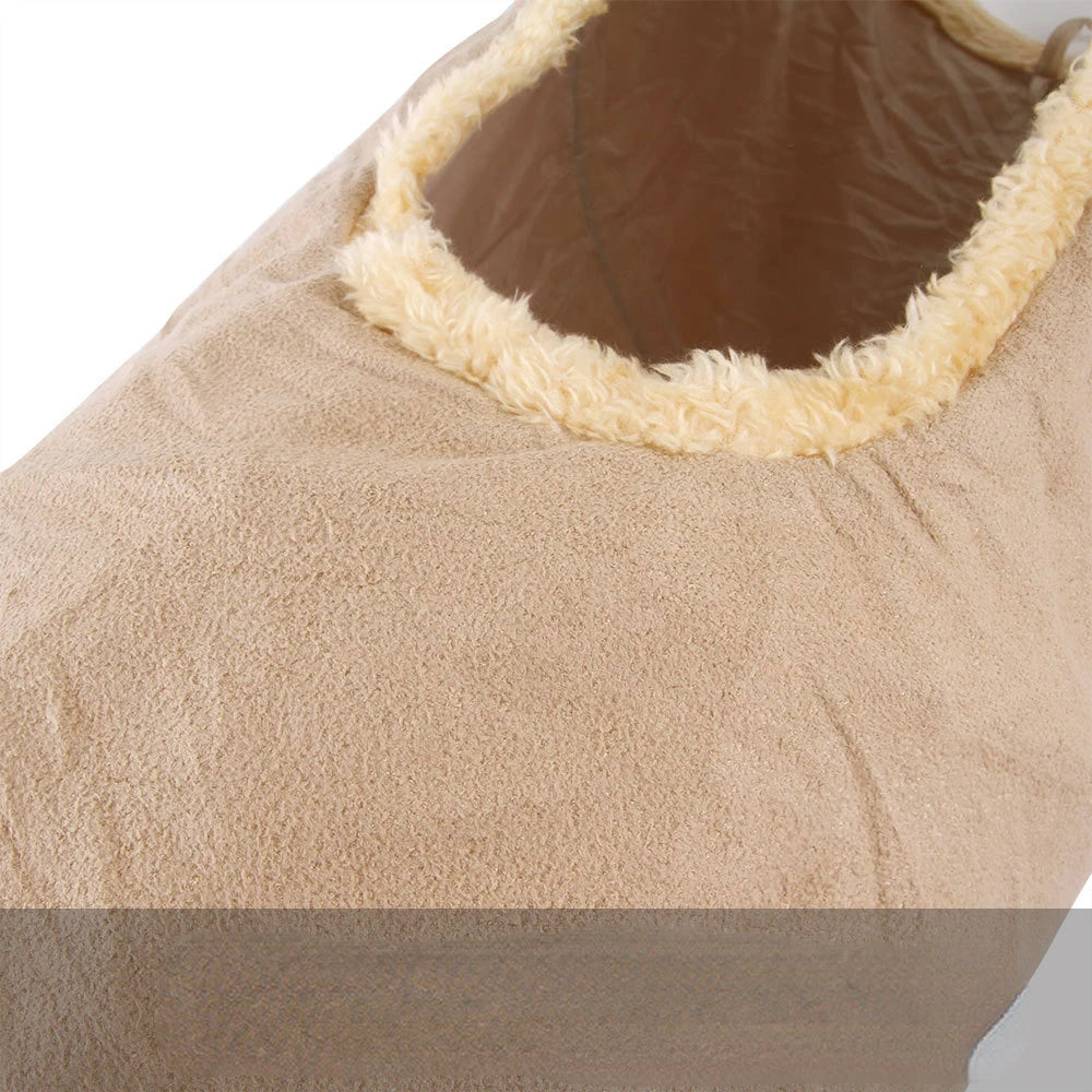 Collapsible Cat Tunnel Suede Fabric Puppy Rabbit Play Chase Hide Tunnel Tube Indoor for Game Exercising Hiding Training Pet Toys